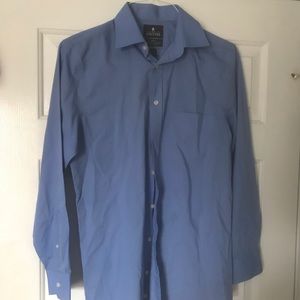 Mens Dress button up (baby blue)